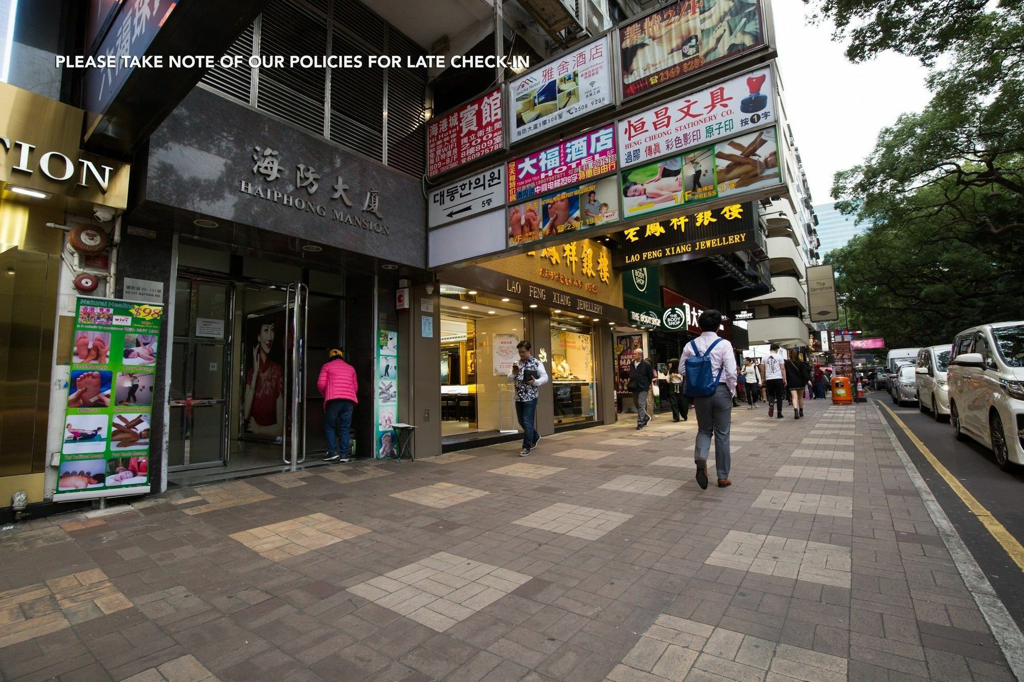 Zen Hostel Zi Xin Haiphong Mansion Kowloon Stadt Exterior foto